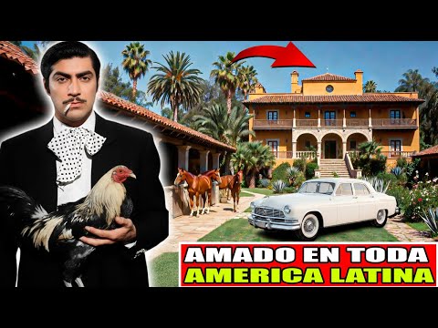 Asi FUE la LUJOSA VIDA de LUIS AGUILAR - Mansiones, carros, lujos