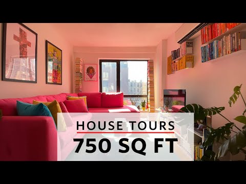 This Queer Writer’s 750-sq-ft Rental Is Full of Bright Colors and Hundreds of Books | House Tours