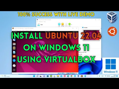 How to install Ubuntu on Windows 11 using Virtualbox 2024 | Ubuntu 22.04 LTS for FREE