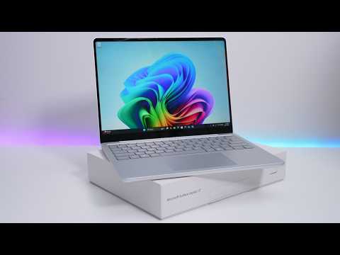 2025 Surface Laptop 13 - Unboxing, Setup and First Look