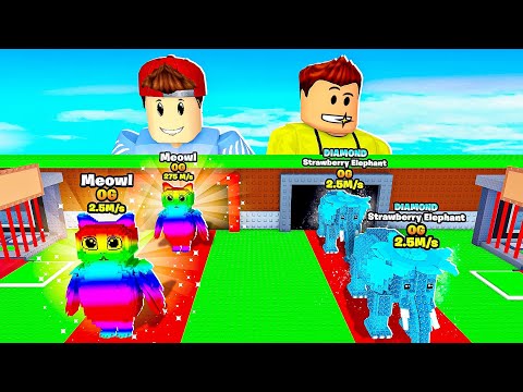 jede MINUTE bekommen wir 1+ MEHR GLÜCK in Steal a Brainrot!