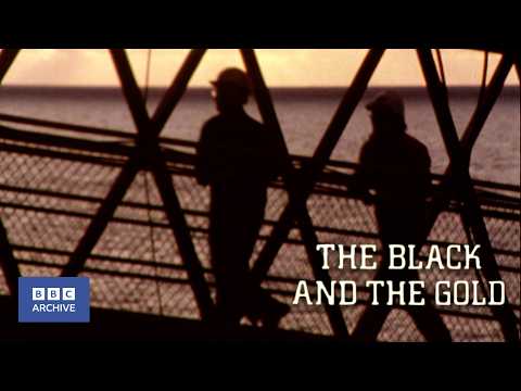 1980: Life on a North Sea Oil Rig | The Black and the Gold | World of Work | BBC Archive