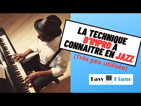 Une astuce simple mais PUISSANTE pour IMPROVISER sur n'importe quel morceau en JAZZ