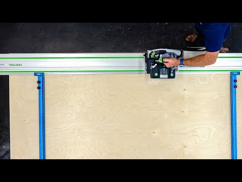 A few tips for better plywood cutting