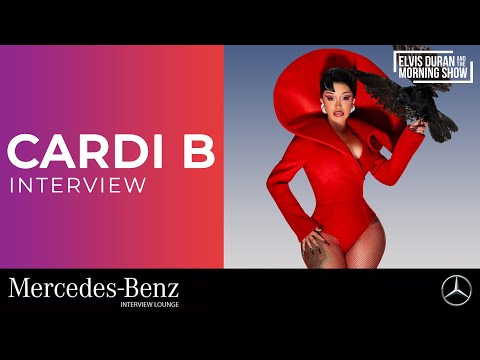Cardi B Spills on Her Favorite Collab From 'Am I the Drama?' and Baby #4 News | Elvis Duran Show