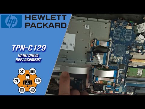 HP TPN-C129 Hard Drive Replace SSD #ReplaceHDD
