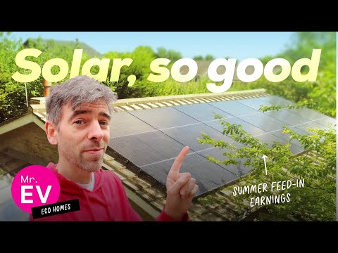 What a summer! ☀️ How much have we earned from our 13.5kW solar and 20kWh batteries? 🔋