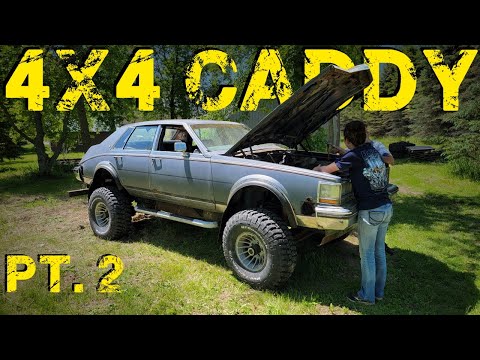 4X4 CADILLAC First start in 15 YEARS! Part 2 - Will it Drive?