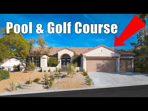Las Vegas Ranch Style Single Story Homer for Sale | Sparkling Pool | Dream Upgrade | TV's Included