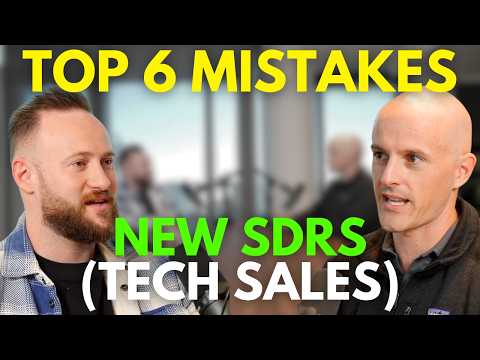 Top 6 Mistakes New SDR's Make in Tech Sales