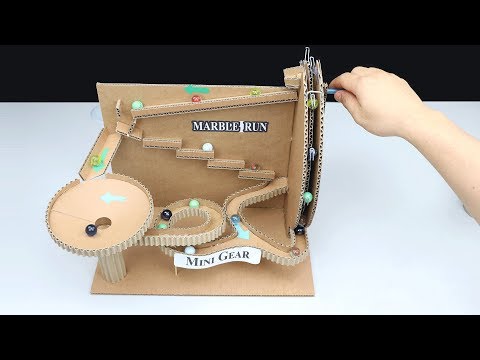 Wow! Amazing DIY Marble Run Machine without DC Motor