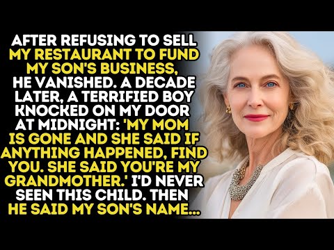 A Homeless Boy Asked for a Job at My Restaurant — His Mom's Name Exposed My Son's Secret...