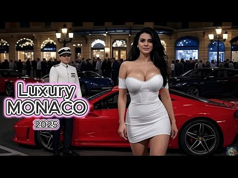 Unbelievable Monaco Luxury ⭐ Millionaire Lifestyle & Rare Supercars 2025