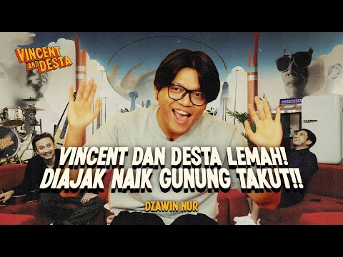 DZAWIN NUR SIAPIN OJEK GENDONG KALO VINCENT DESTA MAU NAIK GUNUNG!