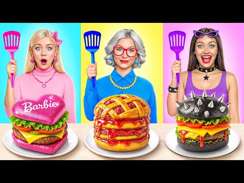 Barbie vs Bratz vs Grandma Cooking Challenge | Delicious Recipes by Multi DO Smile