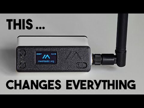THIS CHANGES EVERYTHING!!! #MESHTASTIC