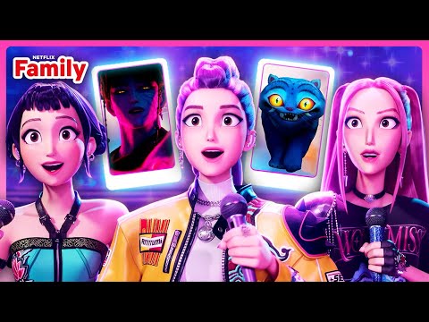 Collect ALL the Photo Cards from KPop Demon Hunters! 🌟 Netflix Family