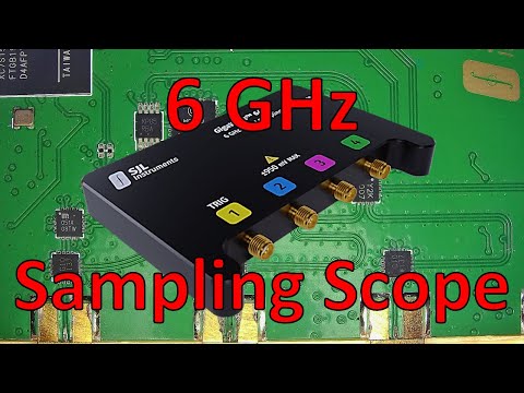 TSP #239 - SJL Instruments 6GHz GigaWave Sampling Oscilloscope Review, Teardown & Experiments