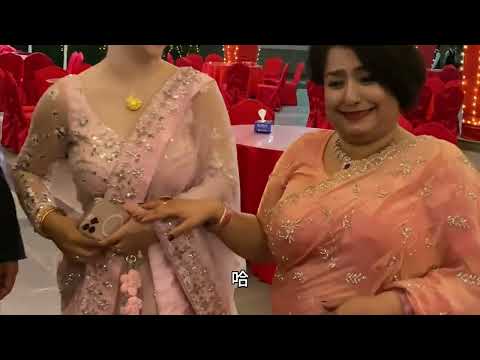 中国新娘穿上尼泊尔莎莉美翻天，婚礼上要惊艳全场，你觉得美不美？