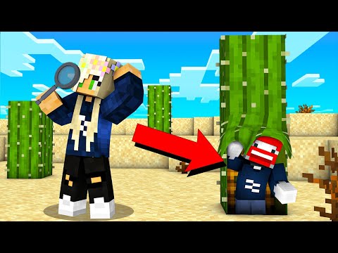 Ich BAUE eine GEHEIME BASIS in einem KAKTUS! - Minecraft