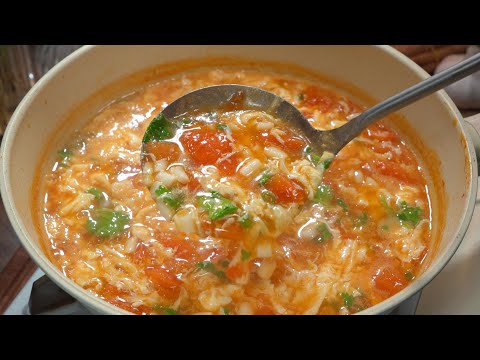 Tomato Egg Soup: Boost Your Immunity with This Soup