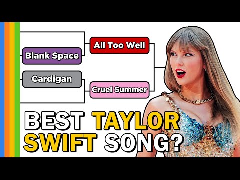 Our Taylor Swift Song Bracket
