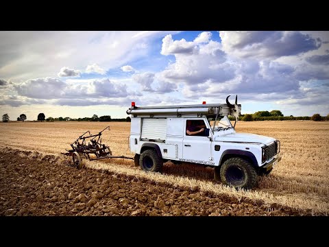 Land Rover Gets a 250hp Mercedes Engine – Then We Plough a Field!