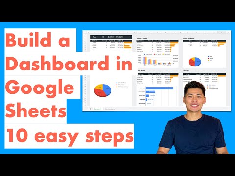 How to Create a Dashboard in Google Sheets (10 steps) - Query Formula