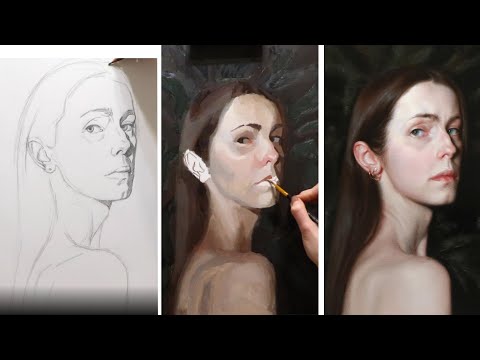 Realistic Portrait Painting Tutorial