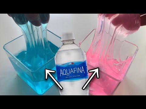 WATER SLIME 💧Testing NO GLUE recipes!