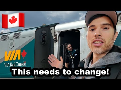 The Problem With Canadian Trains... 🇨🇦 (Toronto to Montreal, Via Rail)