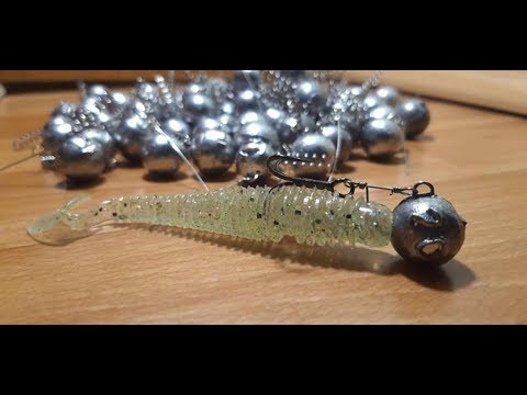 Литье грузил: штопора и чебурашки