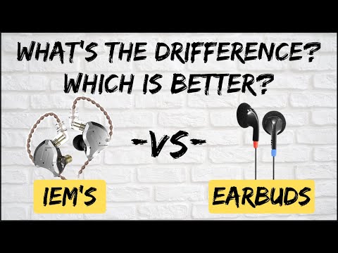 IEM's vs Earbuds | What's The Difference? | I Explain...