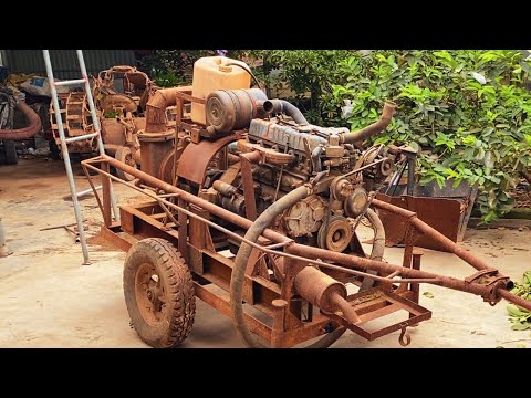 💡 The Genius Mechanic Man Completely Restoration The Heavily Damaged Machine For The Farmer Old Lady