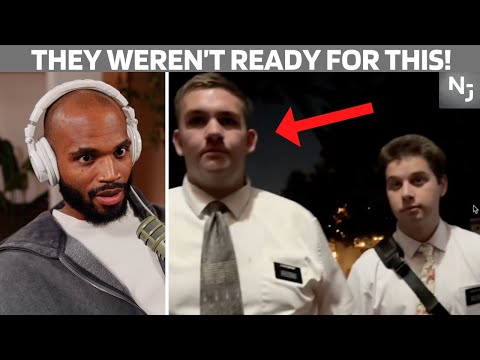 Two Mormon Elders Knock on a Christian’s Door… and the Camera Catches Everything