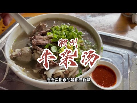 安安静静在潮州吃碗牛杂粿条有这么难吗？#抖音美食推荐官 #吃货日常 #潮汕美食 #牛杂汤