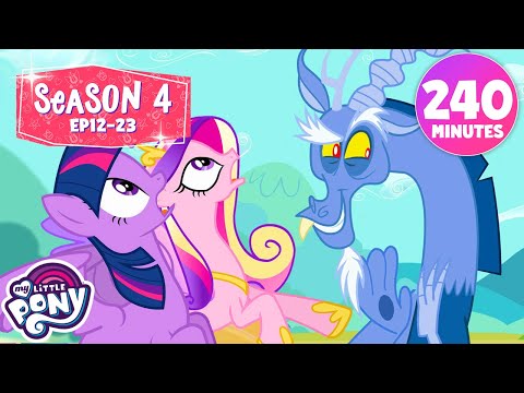 Mini-Film🎥 Staffel 4 😊🦋💕 EP12-23 My Little Pony: Freundschaft ist Magie | 4 STUNDEN