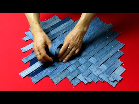 DIY안입는 청바지 절대 버리지 마세요! "명품백"이 됩니다!/Don't throw away old jeans. It can be a "luxury bag"