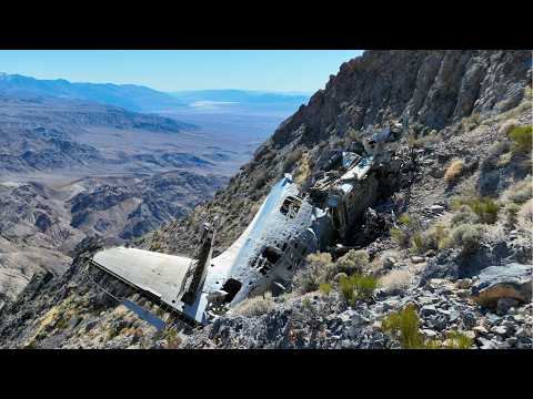 I Hiked To The CIA's “Top Secret” Plane Crash in Death Valley