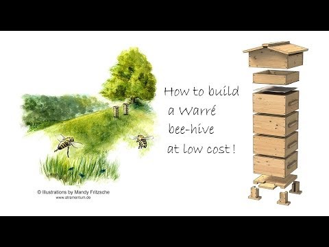 How to build a Warré beehive at low cost  by David Heaf - sustainable bee-keeping UK