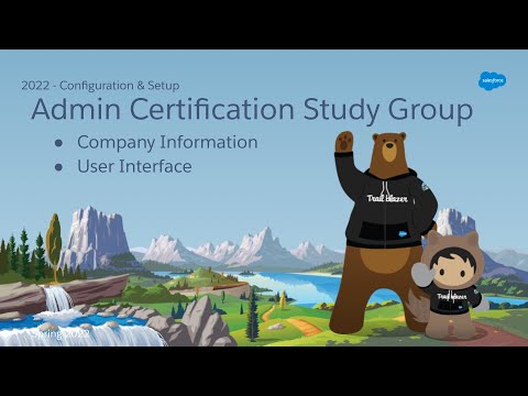 Salesforce Admin Certification Study Group - Session 1