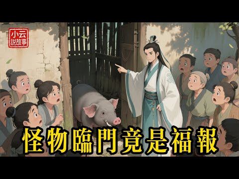 豬生象！全村怒燒“災星”，知府趕到卻下跪高呼“祥瑞”！窮夫妻一念善心，竟換來潑天富貴！#民間故事 #善有善報 #因果報應 #傳說 #聽故事