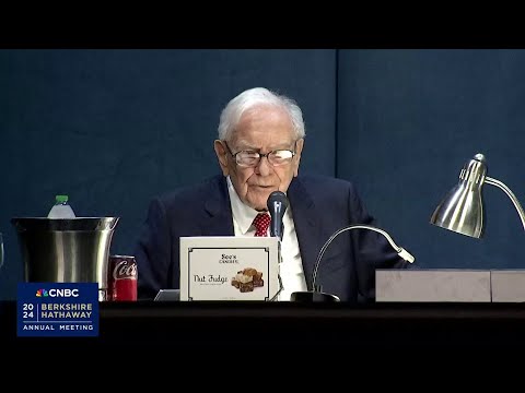 Buffett: If you copy the right people, you will be 'off to a great start about living your life'