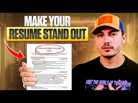 SOC Analyst: Make Your Cybersecurity Resume Stand Out (Even With No Experience)