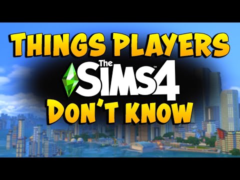 Things You Probably Don't Know About in The Sims 4