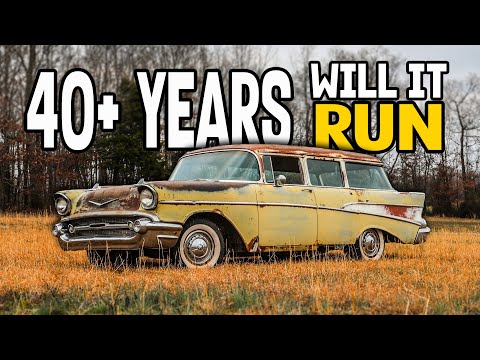 Will This V8 1957 Chevy RUN and DRIVE After 40+ Years?