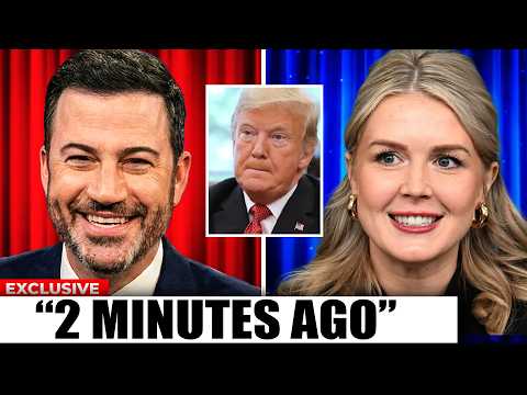 Trump LOSES It After Jimmy Kimmel DESTROYED  Karoline Leavitt On Live TV