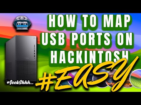 How To Map USB Ports on #Hackintosh #USBToolbox #Easy #Tutorial #StepByStep #Guide #GeekShhh