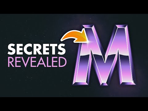 Metallic Text in Adobe Illustrator – Shiny, Fast Chrome Look