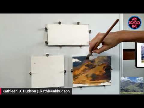 Inventing Your Own Light in Landscape Paintings with Kathleen Hudson